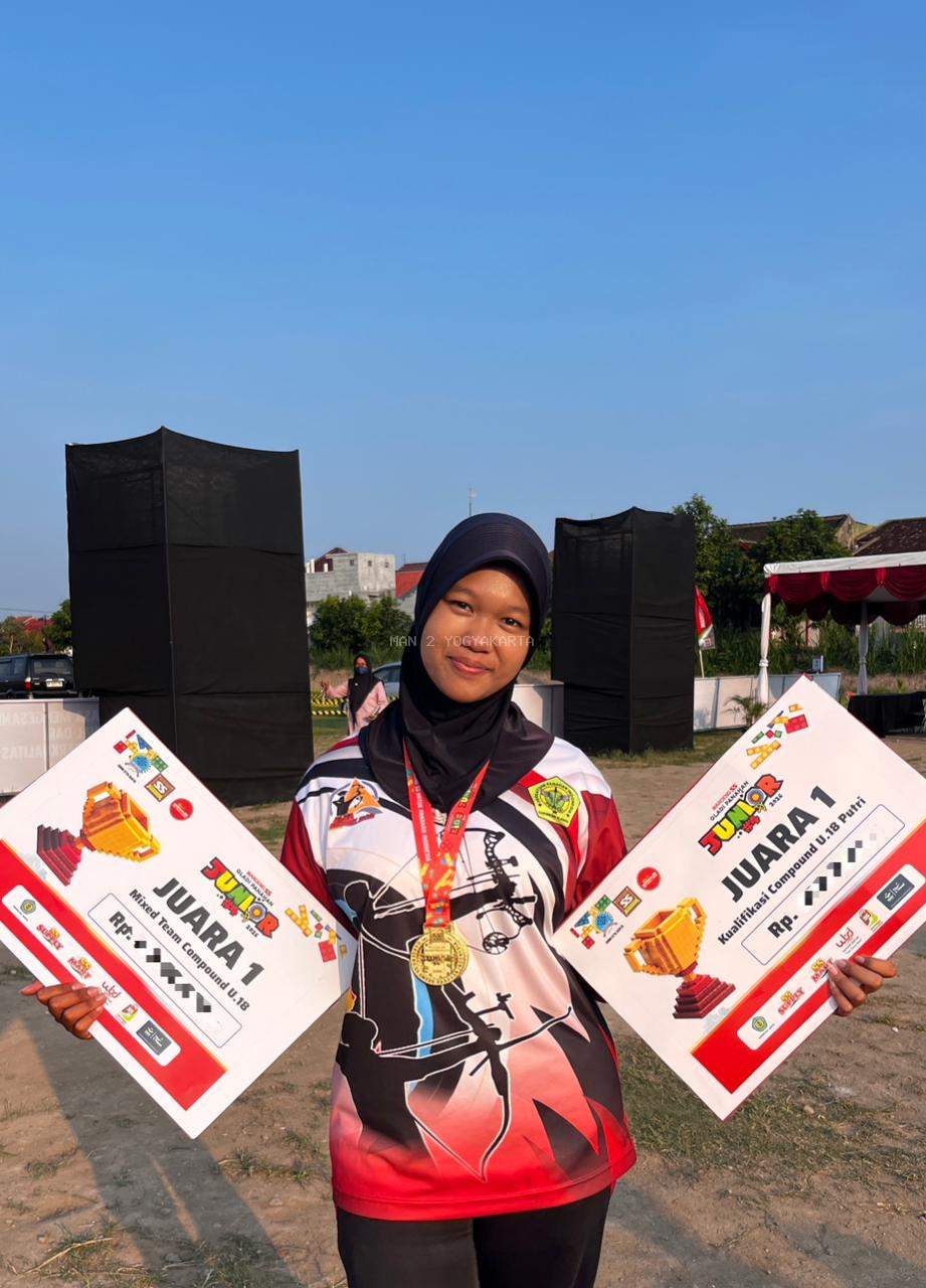Double Winner! Aura Thifalya Antar MAN 2 Yogyakarta Bersinar di Ajang Gladi Panahan Junior #4