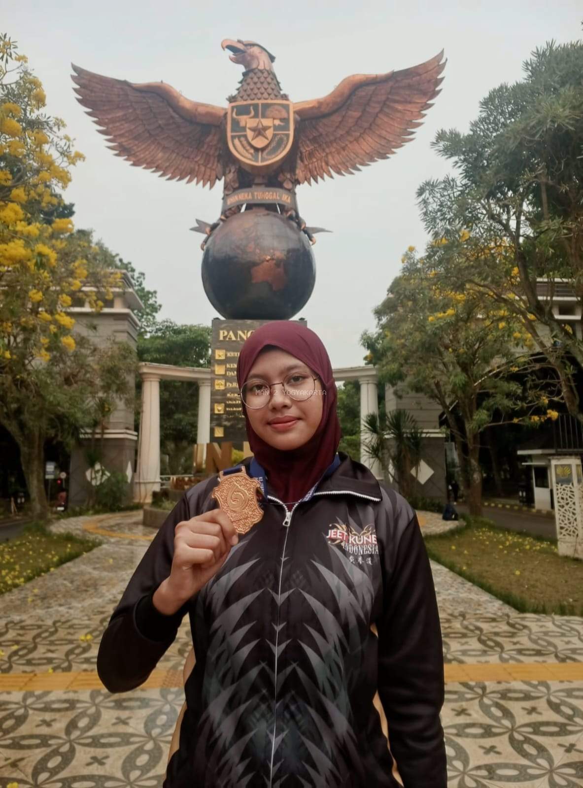 Ikhtiar dan Syukur, Velani Almyra Ramadhani Raih Juara III Nasional di Kejuaraan Wushu Piala Rektor UNNES VI Tahun 2026