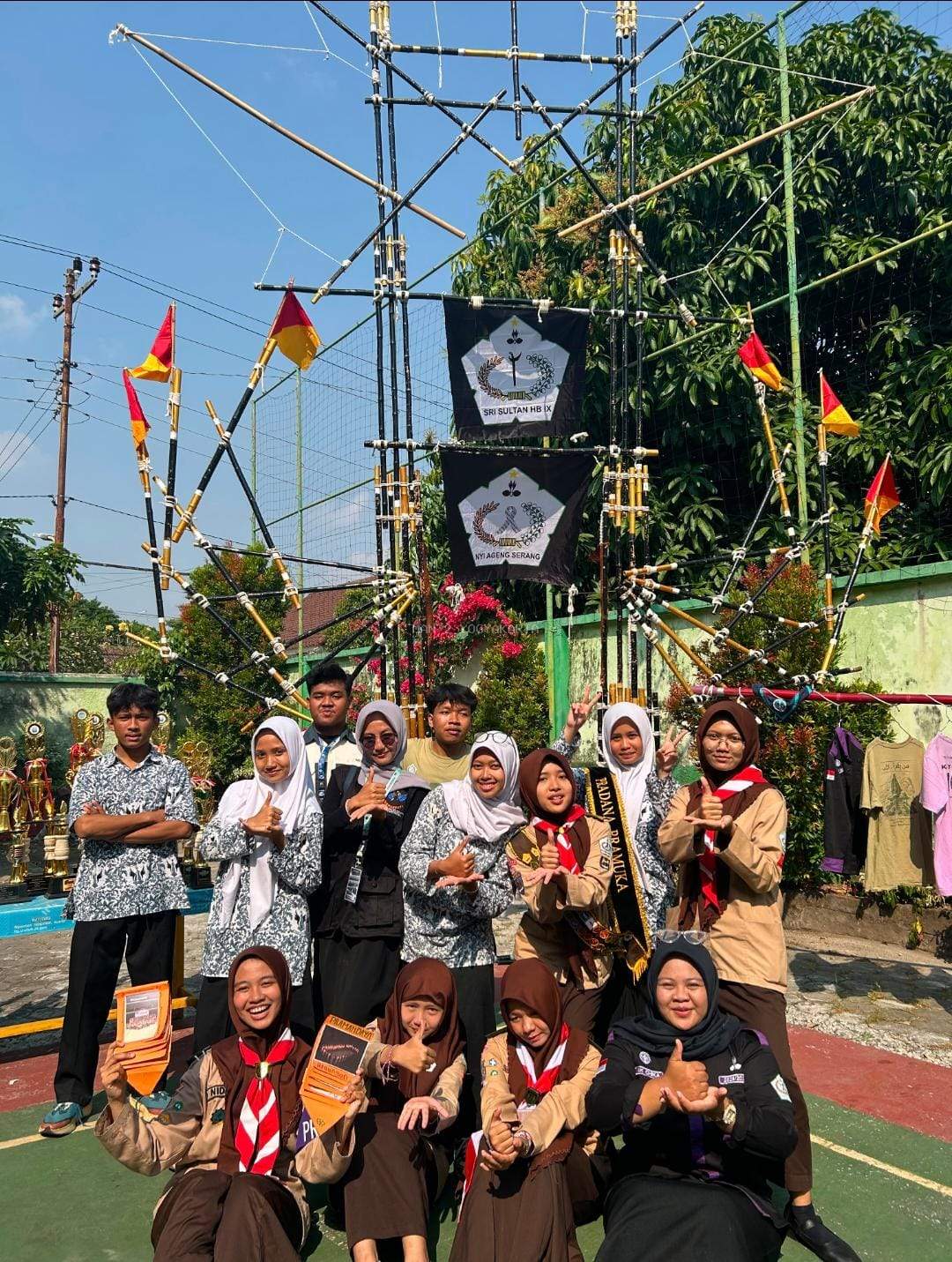 Benteng Semangat Berdiri, Antusiasme Mengalir: Stan Pramuka MAN 2 Yogyakarta Jadi Magnet MATAMUDA 2026