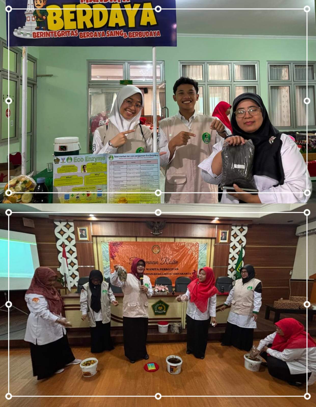 Jejak Hijau dari Madrasah: MAN 2 Yogyakarta Sulap Limbah Jadi Inspirasi Ekoteologi di Kemenag Kota