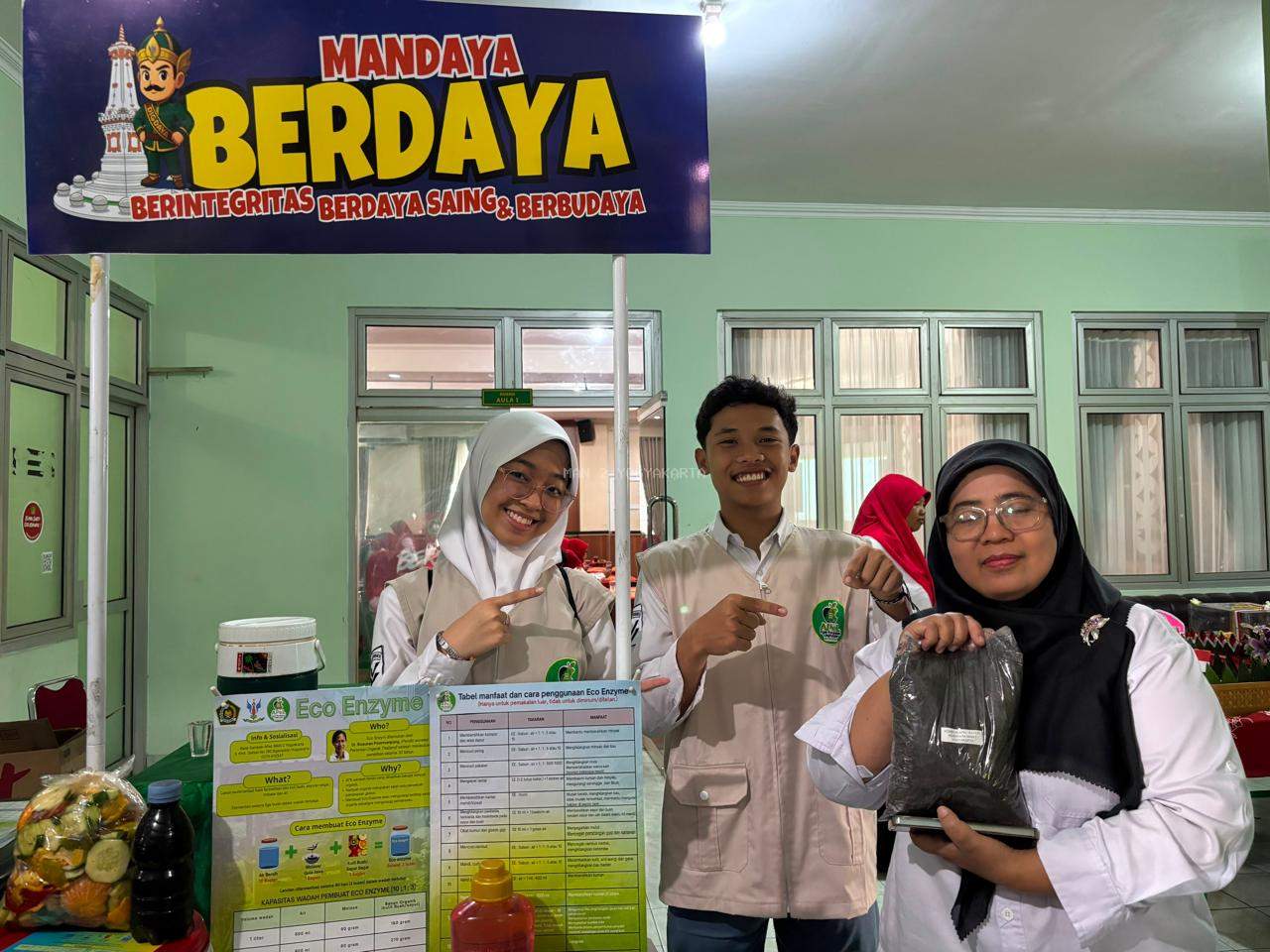 Dari Uwuh Menjadi Rupiah: Gen A-PeL MAN 2 Yogyakarta Sulap Sampah Jadi Etalase Inovasi Hijau di Kemenag Kota