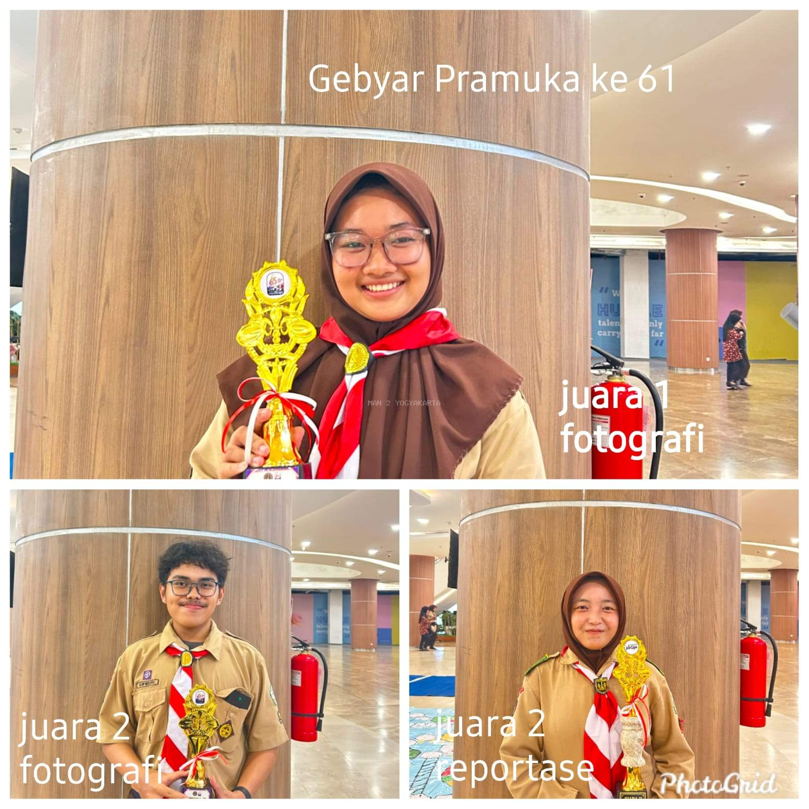 Prestasi Gemilang Anggota Pramuka MAN 2 Yogyakarta Warnai HUT Pramuka ke-61