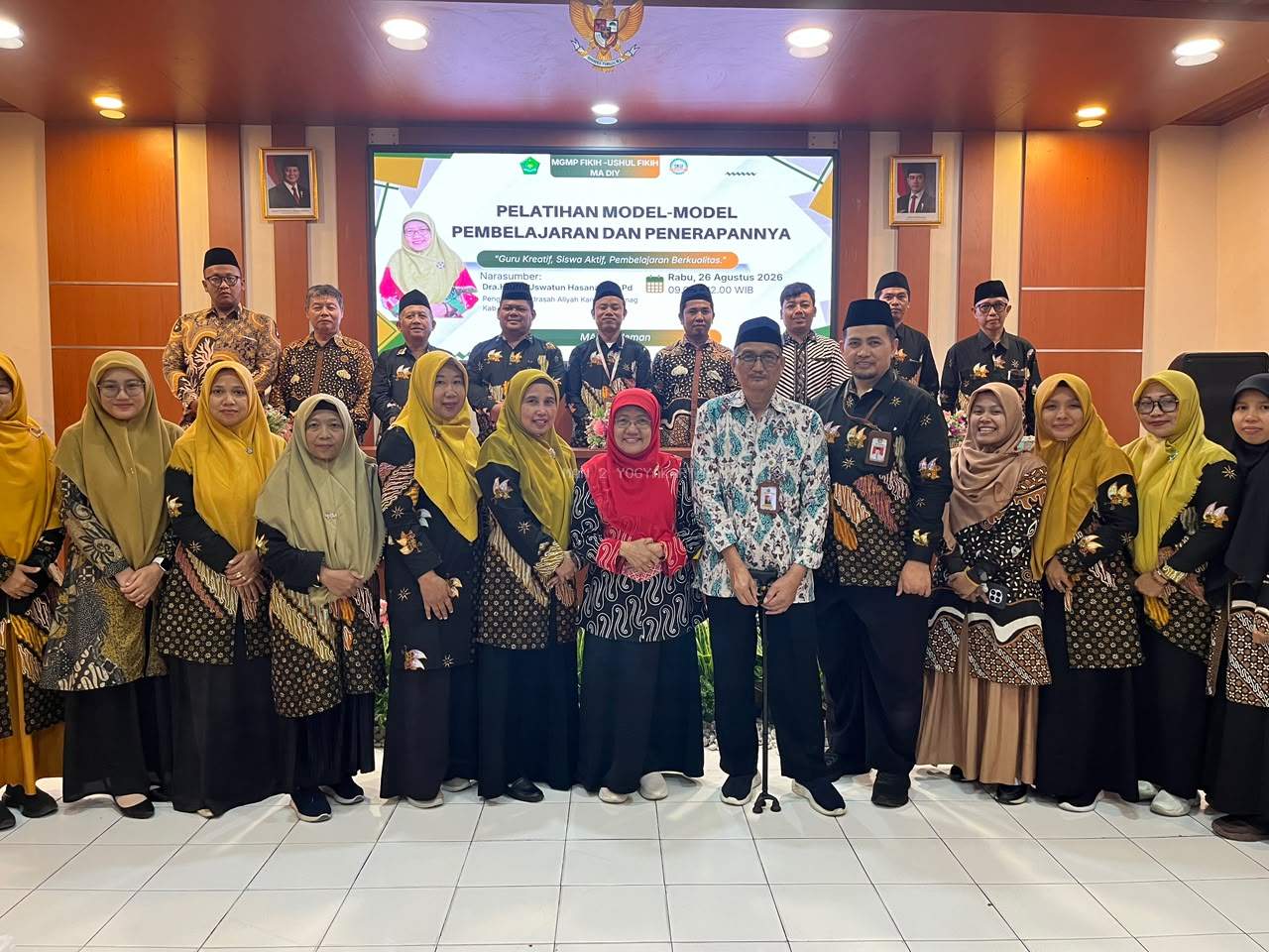 MGMP Fikih-Ushul Fikih Tingkat MA se-DIY Gelar Pelatihan Model-Model Pembelajaran