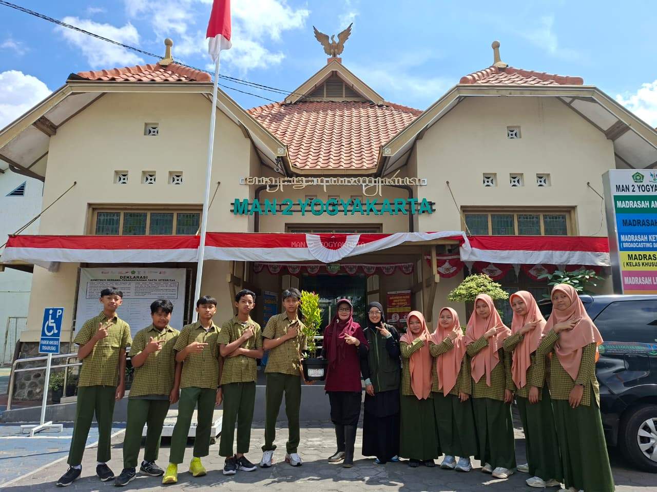 Mimpi Berbuah Inspirasi: SMP IT Alam Nurul Islam Disambut Hangat MAN 2 Yogyakarta