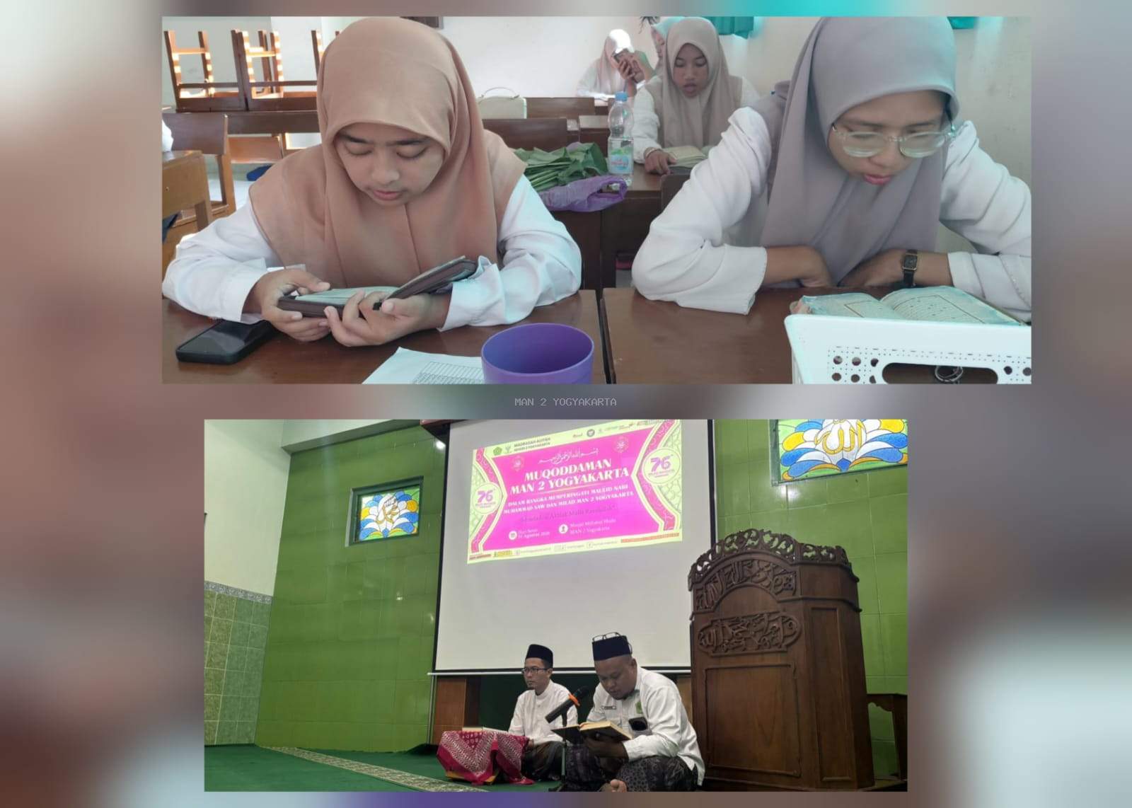 MAN 2 Yogyakarta Gelar Muqodaman Al-Qur'an Sambut Maulid Nabi dan Milad ke-76