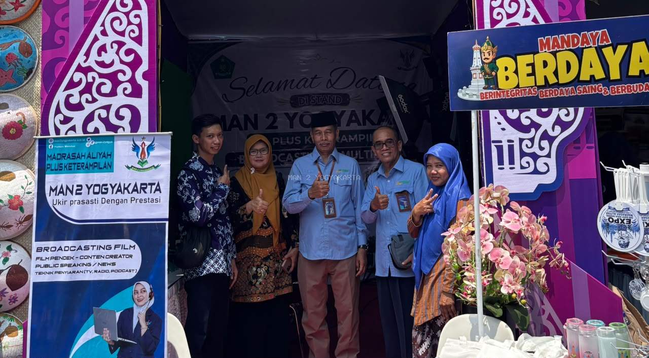 Eksis di EXTRANAS 2026, MAN 2 Yogyakarta Tampilkan Program Keterampilan Unggulan