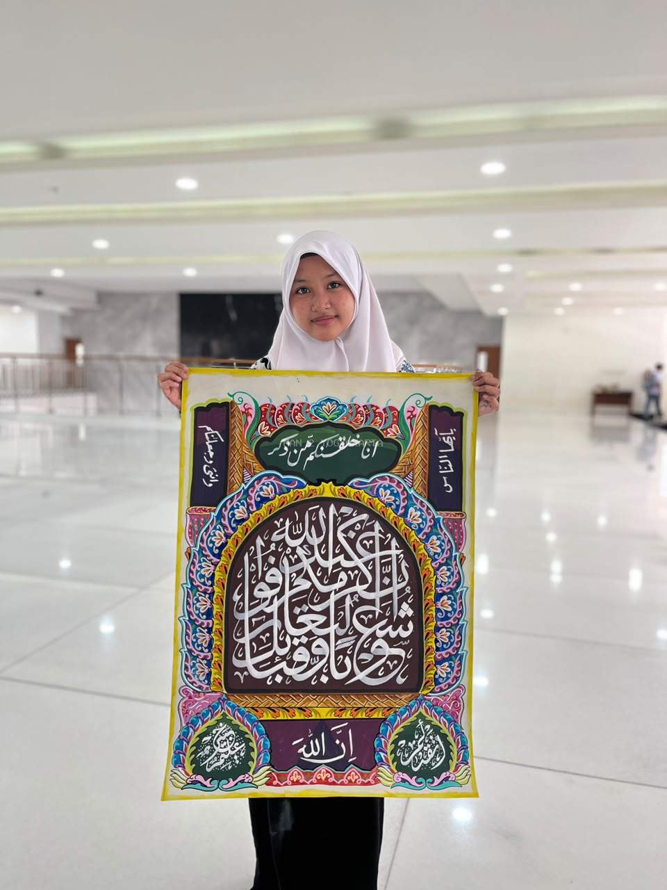 Konsisten Berbuah Manis, Prisa Shareefa Prilia Raih Juara Kaligrafi PKM Kota Yogyakarta