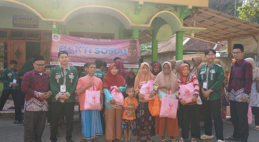 Sembako Sepuluh Ribu dan Donasi Masjid, Mubaligh Hijrah Armiftada Rawat Kepedulian Sosial