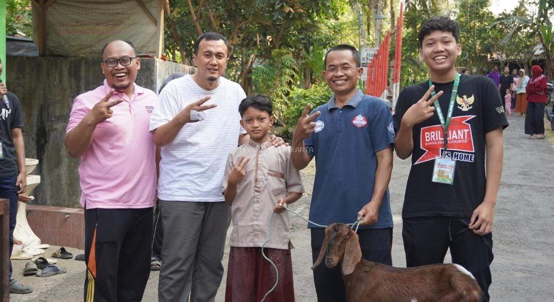 Hadiah Kambing, MHA Armiftada Rajut Sehat dan Bahagia Bersama Warga Gunungkidul
