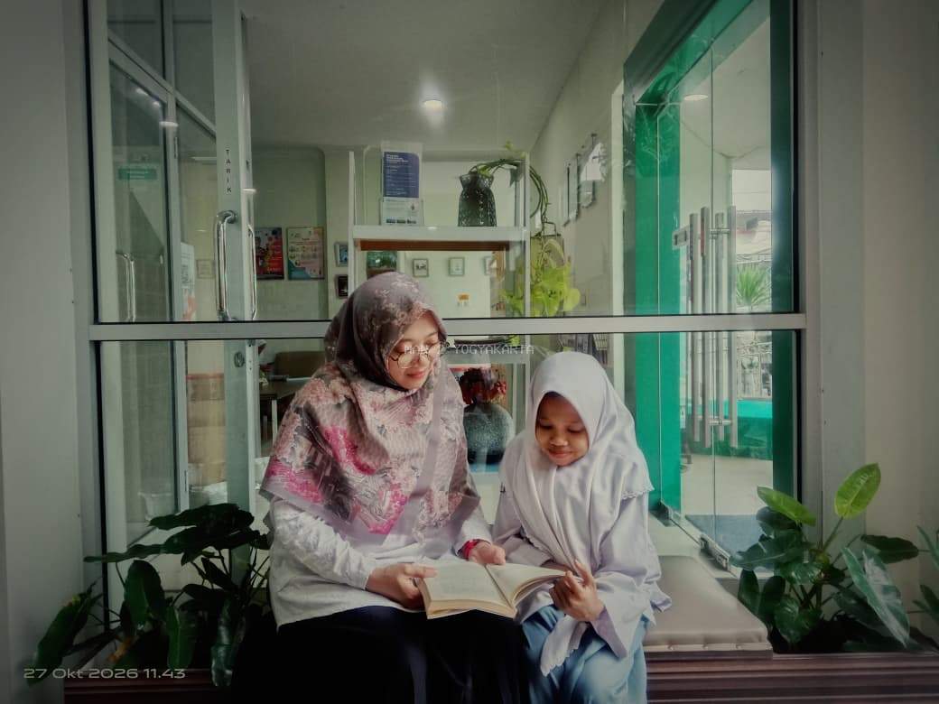 Ini Cuma Dunia, Hasna Salwa Sabila Menguatkan Ikhtiar dan Keyakinan kepada Allah melalui CALITA di Perpustakaan MAN 2 yogyakarta